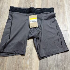 Nike Pro Compression Boxer Briefs - Gray